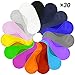 Aneco 30 Pack Colorful Eye Mask Cover Shade Blindfold Soft Eye Shade Cover with Nose Pad for Travel Sleep or Party Supplies, 15 Colors
