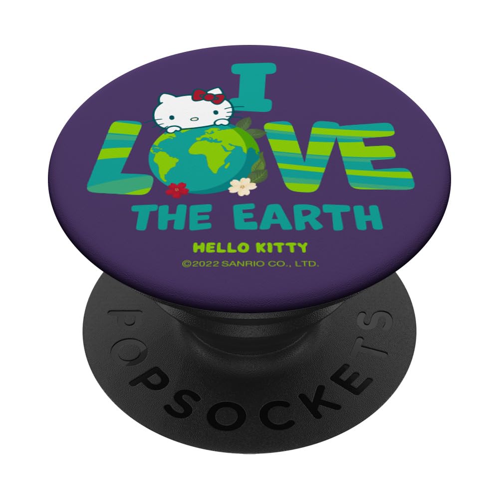I love the earth - Hello Kitty and Friends PopSockets Swappable PopGrip