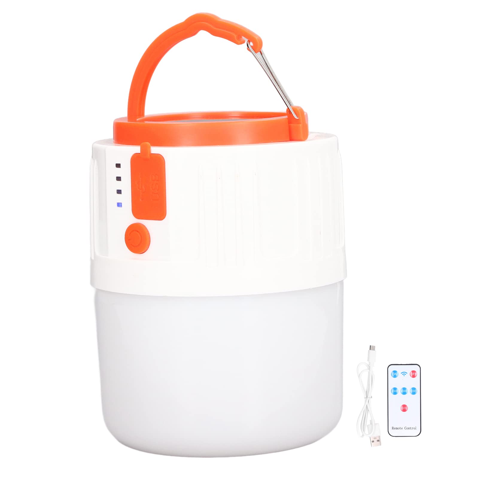 Camping Light, Voice-Activated Auto Induction Camping Lights Solar Camping Lights USB Charging Outdoor Waterproof Campsite Stalls Night Market Bulb Lights