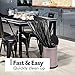 16-Pack Rectangle Plastic Tablecloth - Premium Rectangular Table Cloths Table Covers 54