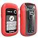 TUSITA Case for Garmin eTrex 10 20 20X 22X 30 30X 32X - Silicone Protective Cover - Handheld GPS Navigator Accessories (Red)