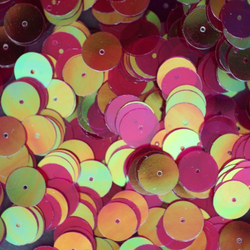 10mm Flat Round SEQUIN PAILLETTES ~ PLUM GOLD Premium Rainbow Metallic ~ Loose sequins for embroidery, bridal, applique, arts, crafts, and embellishment. Made in USA.