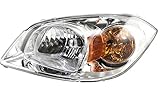 Evan-Fischer EVA13572020113 Headlight Composite Driver Side LH Driving Lamp Light headlamp Plastic lens OE Style Clear DOT, SAE approved