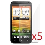 eTECH Collection 5 Pack of Crystal Clear Screen Protectors for HTC EVO 4G LTE -- Free Shipping from USA