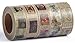Washi Tape Set (Japanese Masking Tape) by MIKOKA, 0.6 Inches Wide, 32.8 Feet Long, 5 Rolls - Antique Dark-2