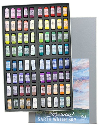 Susan Nicholas Gephart Earth Water Sky Pastel Asst. of 80