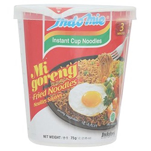 INDOMIE MI GORENG INSTANT CUP NOODLES 8 X 75G (FRIED NOODLES)