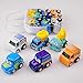 ÔNBAY 6pcs Kid Mini Cars Toys Children Inertia Pull Back Vehicle Toy Pull Back Vehicles