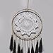 Artilady Macrame Dream Catchers for Bedroom - Tassel Wall Hanging Handmade Dreamcatchers Home Decor with Tassel Feather Ornament Craft Blessing Gift (Grey Mix)