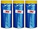 3M Automotive Best Masking Tape Painting, Tape and Drape Pre-Taped Masking Film (65 Feet) (3 of Set(35.4 in))