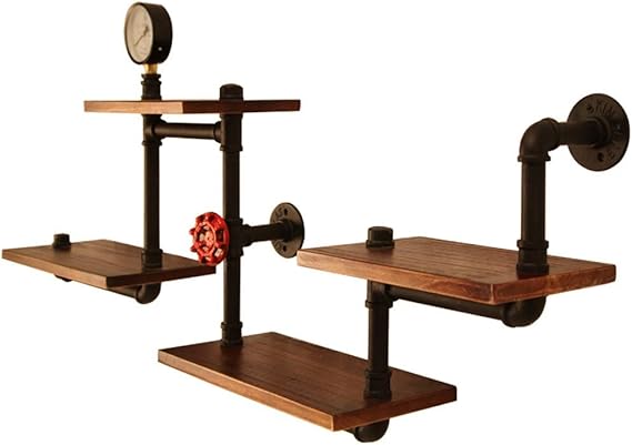 Estantes de pared Estantería de pared Marco decorativo de esquina