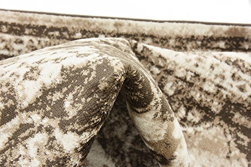 Unique Loom Sofia Collection Light Brown 9 x 12 Area Rug (9' x 12')