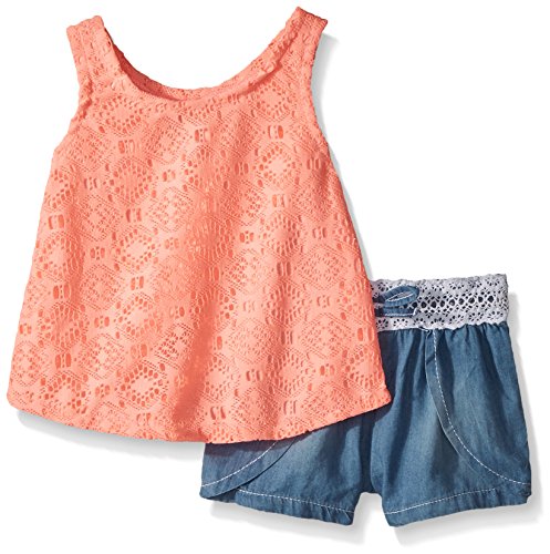 Limited too baby girls  knit top and short set, 3069 ne…