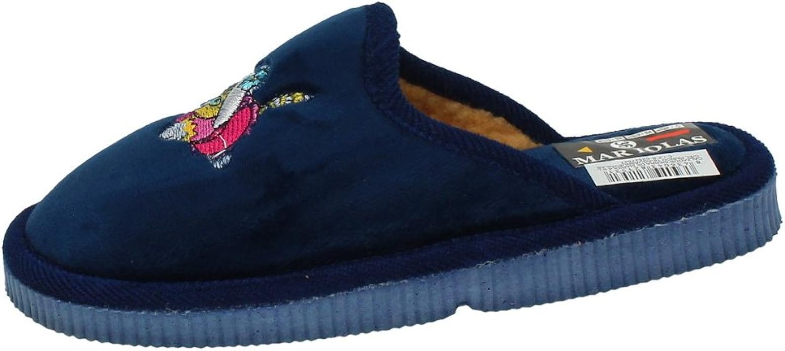 MADE IN SPAIN Women's Slippers Blue Size 4 Amazon.co.uk Shoes & Bags