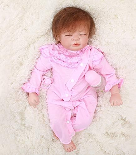 Wamdoll 22 inch Rare Alive Sweet Dreamer Neborn Baby Dolls Collectible Feel Real, May Gold Bless You