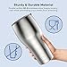 VAVA 30oz Vacuum Insulated Stainless Steel Travel Tumbler Mug, Double Walled Vacuum Insulation With Lid for 24 Hours Cold Retention