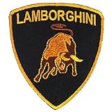 Lamborghini Tonino Shield Sport Car Jacket Shirt IRON ON PATCHES #*#WITH FREE GIFT