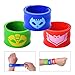 The Mass Catboy Owlette and Gekko Costumes, Superheros Capes and Mask Matching Slap Bracelet for Kids Costume and Dress up