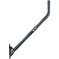 CEKAY Universal Mounting Pole (Diameter 1 1/2", Length 35") - J Pole Mount for Antenna & Starlink Dish & Weather Station - Adjustable Pivot/Lock Bracket for Wall, Eave or Roof Mounting