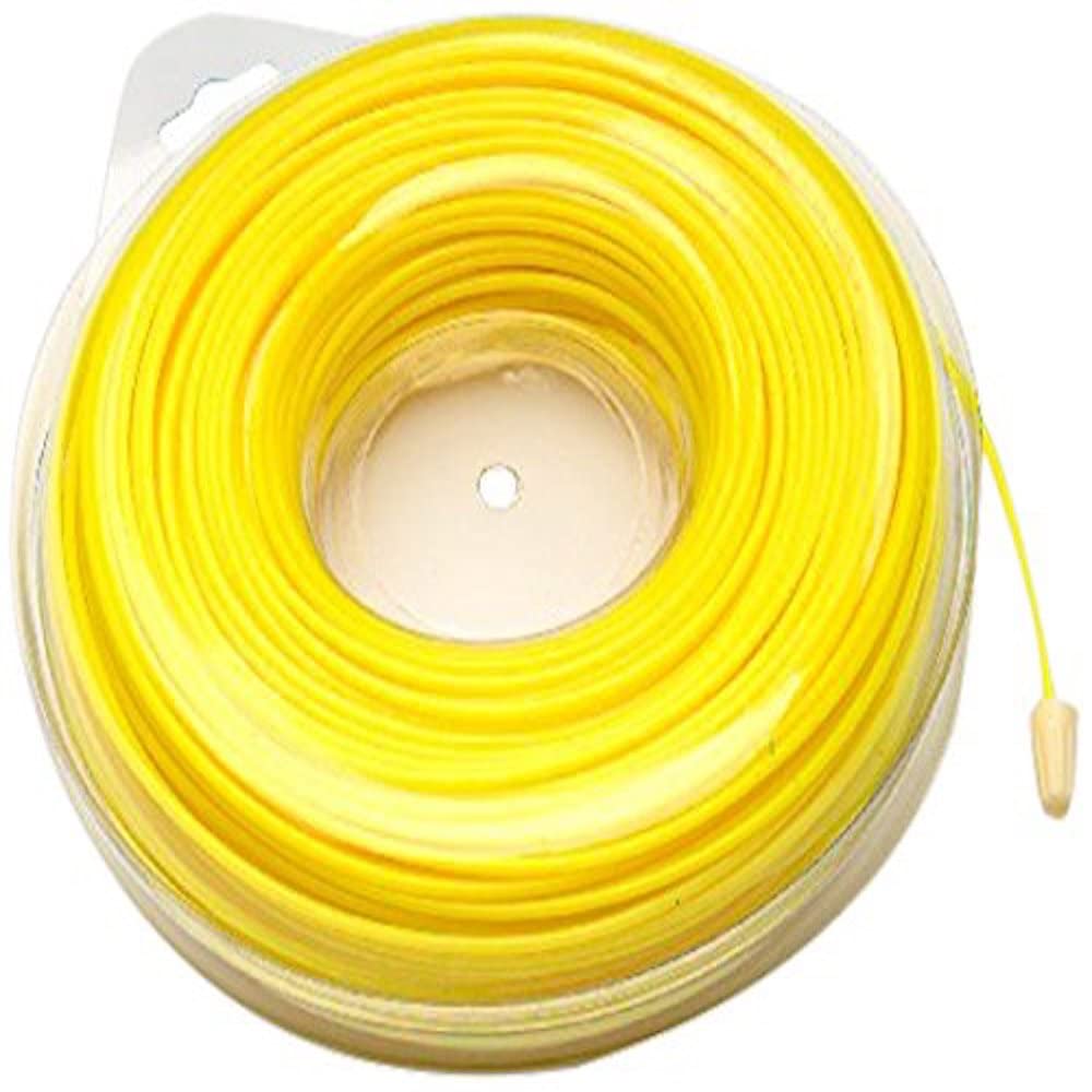 Merriway BH04573 Trimmer Line - Yellow, 2.4 mm x 90 Metres (0.095 in x 292 foot)