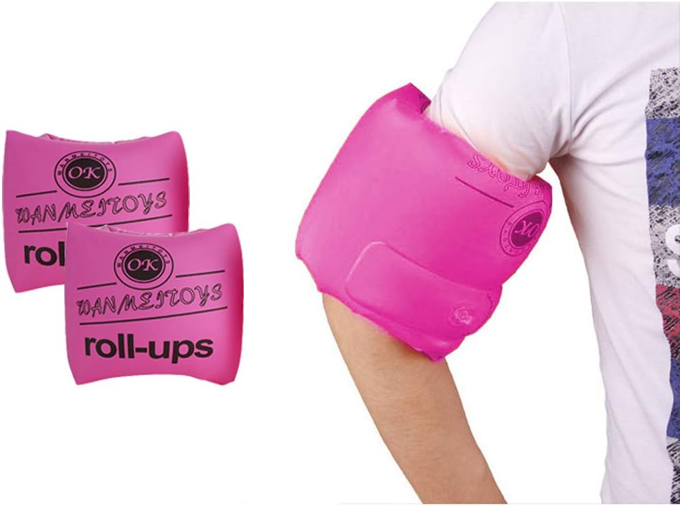 Topsung Arm Floaties Inflatable Swim Bands Rings Swimming Floats Tube Armlets for Children and Adult : Sports & Outdoors
