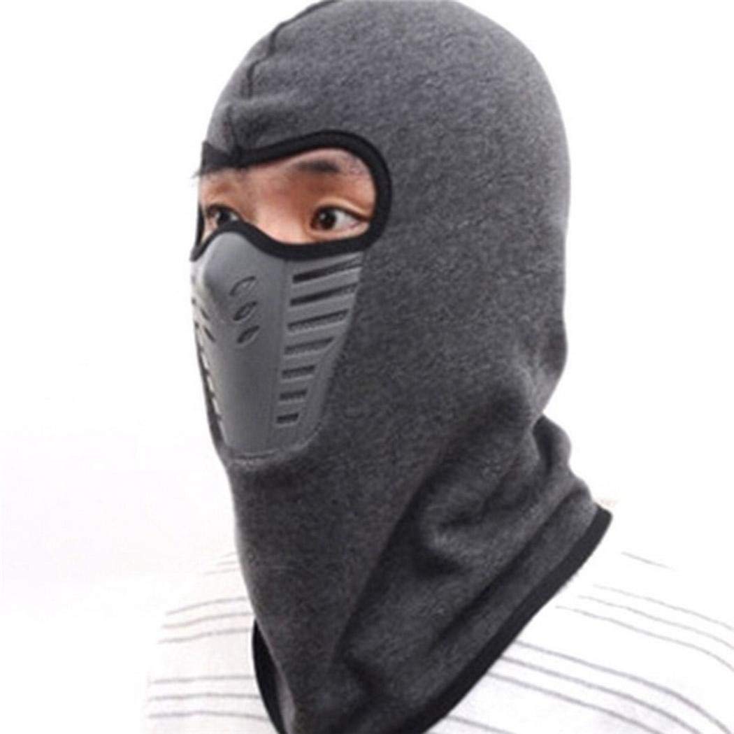 Zippem Unisex Ski Mask Winter Outdoor Sports Patchwork Windproof Warm Face Mask Masks & Shields