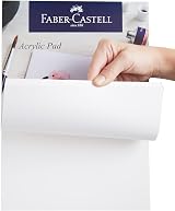 Faber-Castell Creative Studio Acrylic Paint Pad A4 240 GSM 15 Sheets view 4