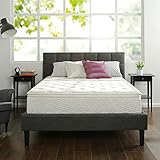 Zinus 12 Inch Euro Box Top Hybrid Green Tea Foam and Spring Mattress, Queen