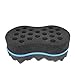 Hotrose Double Wave Barber Hair Brush Sponge Dread Afro