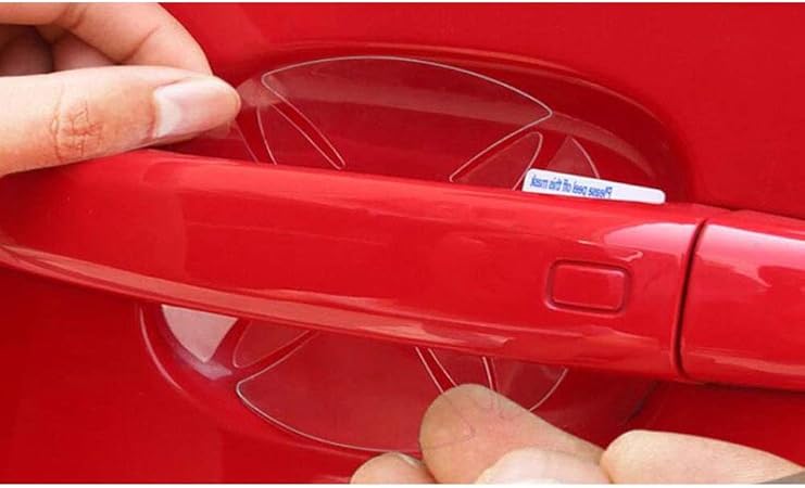 Amazon 5枚入り トヨタ ヤリス 新型 10系 0系 21 トヨタ ヤリス クロス 新型 21 対応 ドアハンドルプロテクションフィルム ドアノブ傷防止シート ドアノブ引っかき傷保護フィルム カーアクセサリ 車 バイク