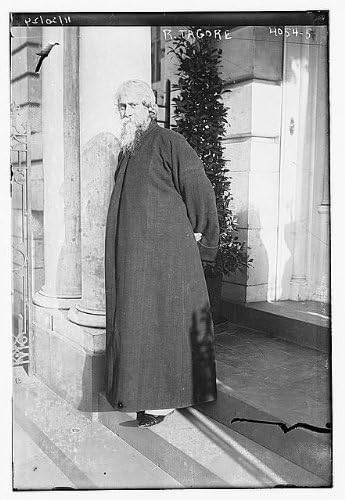Photo: R. Tagore,Rabindranath Thakur,1861-1941,Gurudev,Bengali Polymath 1