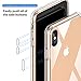 Mkeke Compatible with iPhone Xs Max Case, Clear Anti-Scratch Shock Absorption Cover Case iPhone Xs Max (Clear)