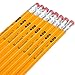 Colore #2 Pencils With Eraser Tops - HB Graphite/No 2 Yellow Wood Pencil Great School Art Supplies For Writing, Drawing & Sketching - Suitable For Kids & Adults - 144 Count