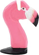 VIPbuy Hand Carved Wood Eyeglasses Holder Flamingo Stand Desk Decor view 5
