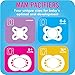 MAM Original Baby Pacifier, Nipple Shape Helps Promote Healthy Oral Development, Sterilizer Case, 2 Pack, 6-16 Months, Clear/Girl