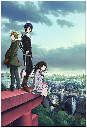 Noragami Yato Yukine Hot Anime Art Silk Poster Print 24x36 inches