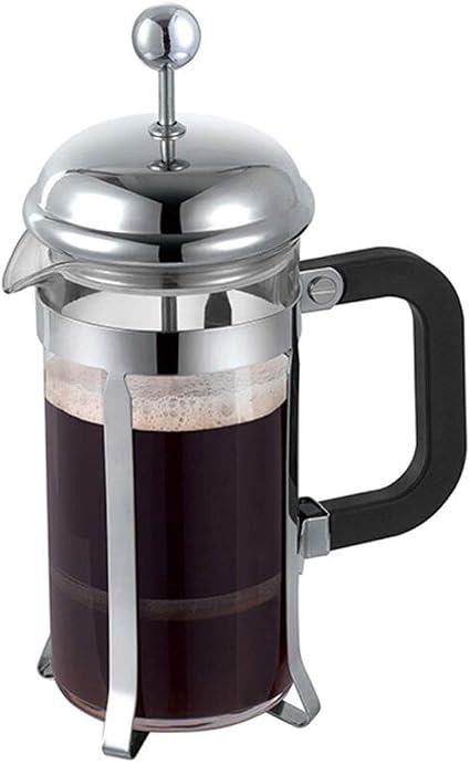 Cafetière à Piston Starward 350 Ml - Verre Borosilicate, Acier Inoxydable, Pour Café Et Thé