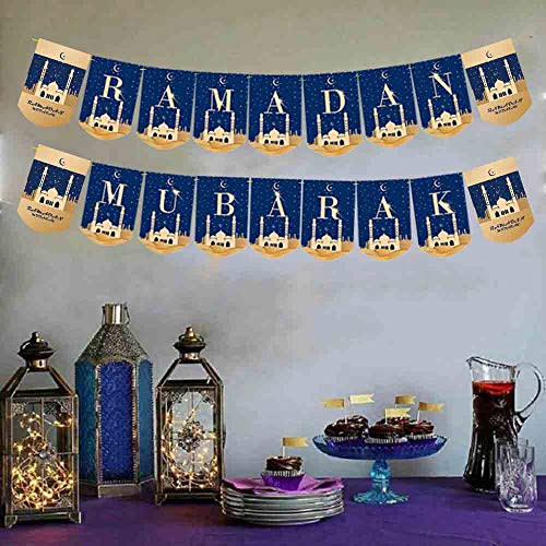 Samahara Ramadan Mubarak Party Decorations Banner