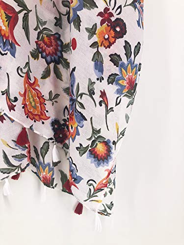 image for Spicy Sandia Swimsuit Cover ups for Women with Tassel Open-Front Kimon