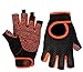 MOREOK Workout Gloves for Men Women, Weight Lifting Gloves Barehands Gloves Crossfit Gloves Ventilated Workout Gloves, Exercise Gloves with Wrist Wrap Support