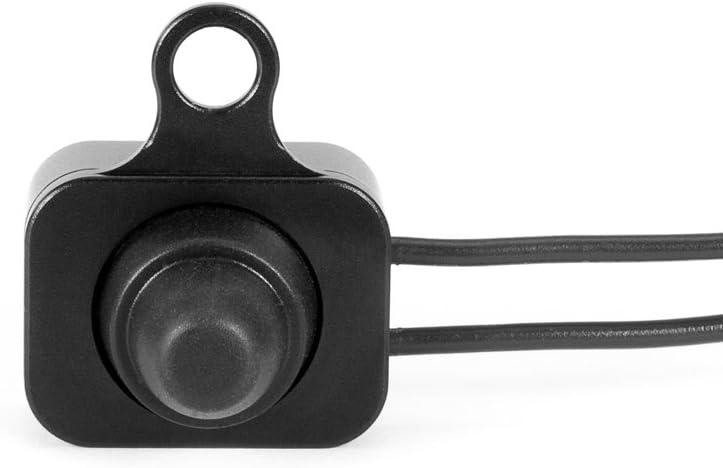 Universal Black CNC Machined Alum Auxiliary Light On/Off Switch