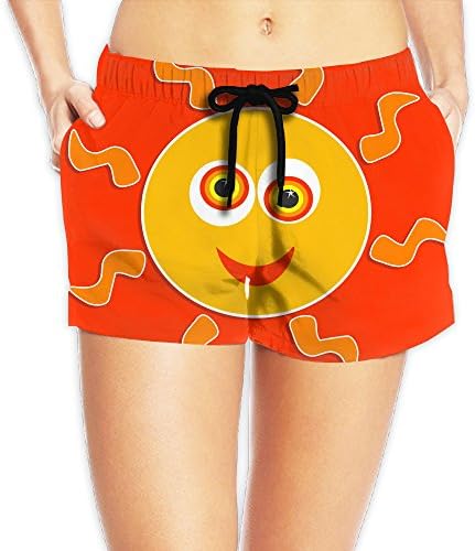 Happy Sun Multicolored Womens Sport Running Pants