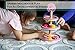 Cubbie Lee Wooden Afternoon Tea Play Food Dessert Stand Toy for Girls & Boys, Preschool Age Toddlers to Serve Pastries & Treats During Play Tea Parties.