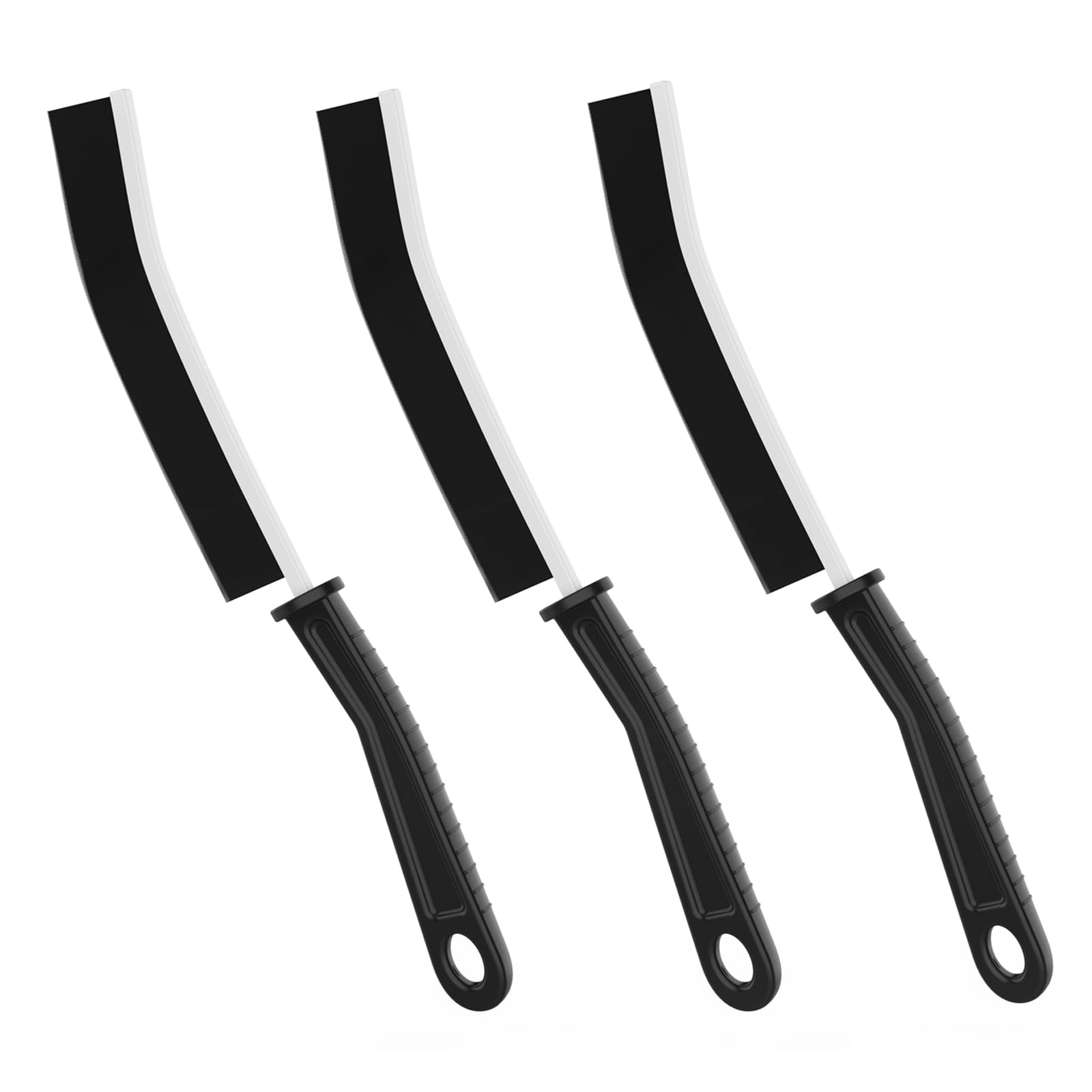 Crevice Cleaning Brush,3Pcs Bathroom Toilet Tile Door Window Groove Car Various Gap Cleaning Brush,Hard Bristle Scrubbing Narrow Crevice Cleaning Pro Tool,Small Brush for Home Kitchen