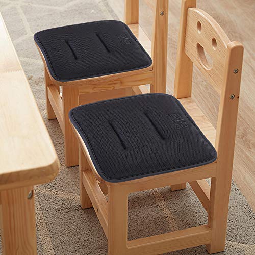 Big Hippo Kids Chair Pads with Ties Sandwich Mesh Fabric Chair Cushion