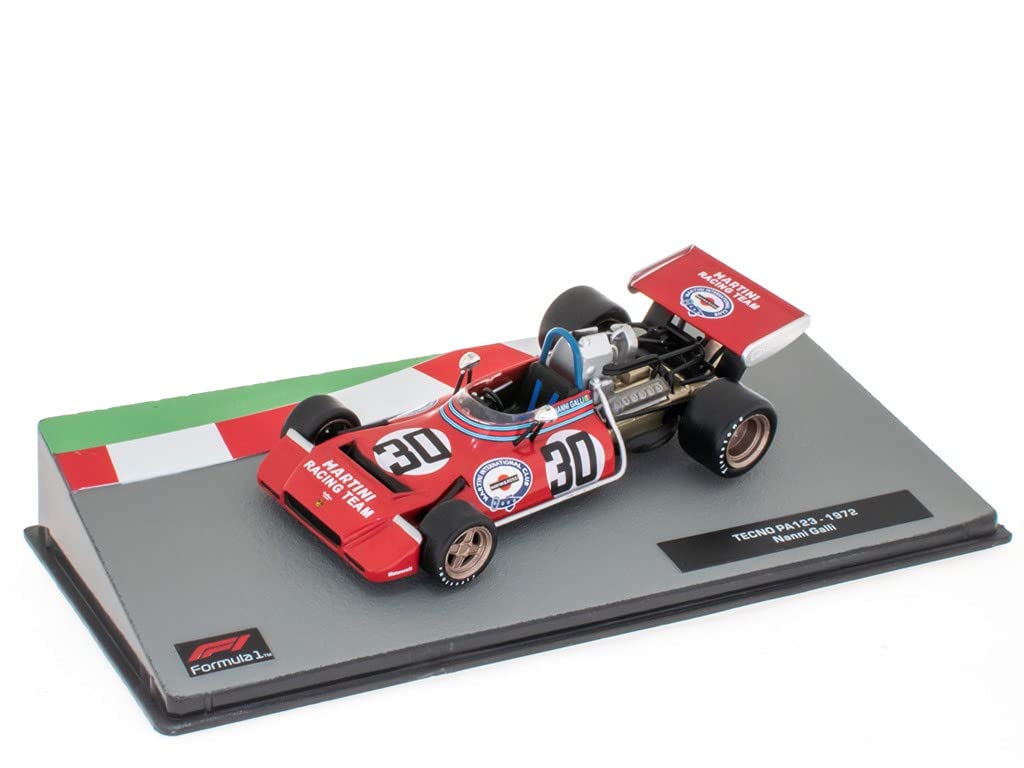 OPO 10 - Formula 1 car 1:43 compatible with TECNO PA123# 30 Nanni Galli 1972 (FD119)