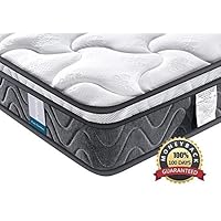 Single Mattress , Inofia Sleeping Super Comfort Hybrid Innerspring twin Mattress Set with 3D knitted Dual-Layered Breathable Cover-8