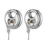 CINCINNO Keyed Alike Discus Padlock, Stainless