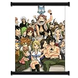 Fairy Tale Anime Fabric Wall Scroll Poster (16