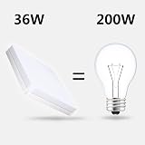SUNZOS LED Ceiling Light 36W 6500K 3240LM Flush Mount Bedroom Kitchen Hallway view 5